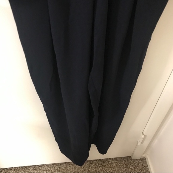 Vintage animal print black long sleeve jumpsuit - Picture 9 of 11